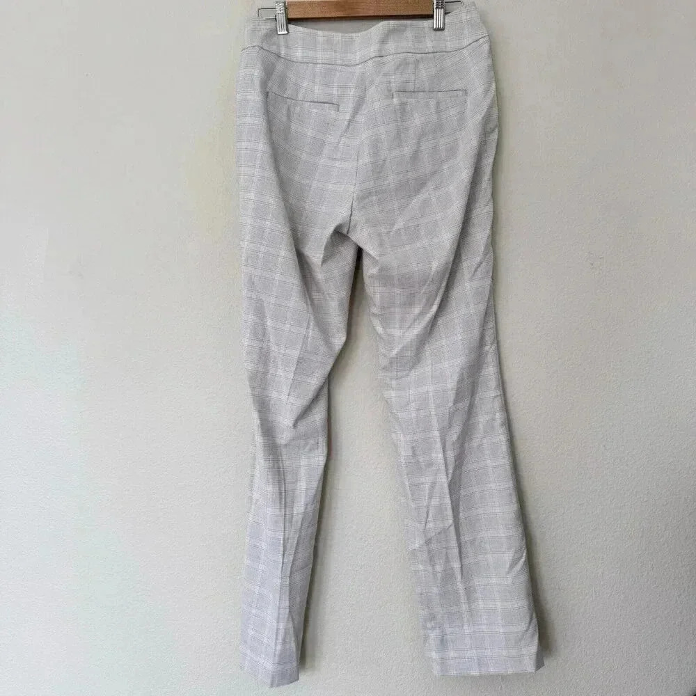 Ann Taylor Gray Plaid Trousers - Picture 5 of 5